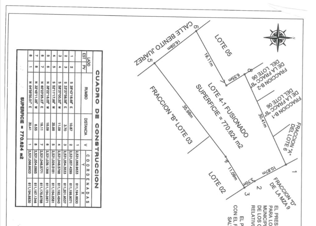 Los Cabos Lienzo Charro Prime Development Opportunity or your Dream Mexican Home in Downtown Cabo San Lucas This developer lot or single-family home offers an exceptional location just one block from the vibrant heart of downtown Cabo. Spanning 7,700 m², this property provides unmatched convenience, with everything Cabo San Lucas has to offer just steps away. Prime Location: 3-minute walk to restaurants, nightlife, and attractions. 5-minute walk to the Cabo Marina. 10-minute walk to two swimmable beaches. Existing Structures: The property features a total construction of 530.58 m², including: A two-story main building with a second-floor deck and rooftop deck. A single-story casita at the rear of the property. A pool and party area. Development Potential: (see Supplement Remarks) Development Potential:With ample space, this lot is ideal for a multi-condo building with parking and amenities, making it a prime site for a modern residential project that blends convenience, luxury, and accessibility.This is a rare opportunity to create a contemporary development in one of Cabo's most sought-after locations, offering both a premium lifestyle and proximity to the best the area has to offer.Note: MLS markers may not accurately reflect the property distribution; details can be verified during the closing process. Explore images and a 3D Matterport tour for a closer look at this unique offering. – Calle Benito Juarez, Cabo San Lucas, BS