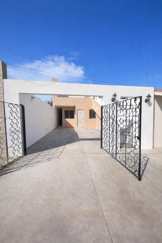 Los Cabos Centro-Csl North Casa habitación con ampliación en planta alta, ideal para inversión en Los Cabos. Planta baja: sala, cocina, 2 recámaras, 1 baño completo y cochera. Planta alta: 2 recámaras tipo estudio, cada una con baño completo y acceso independiente. Permite hasta 3 unidades habitacionales, con privacidad y opción de renta. Ubicada en zona urbana con servicios y vialidades cercanas.Single-family home with upper-level expansion, ideal for investment in Los Cabos. Ground floor: living room, kitchen, 2 bedrooms, 1 full bathroom, and carport. Upper level: 2 studio-style bedrooms, each with a full bathroom and independent access. Allows up to 3 separate units, offering privacy and rental flexibility. Located in an urban area with nearby services and main roads. for sale